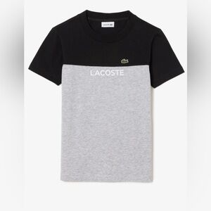 Lacoste Kids Colorblock Organic Cotton Jersey T-Shirt - 10